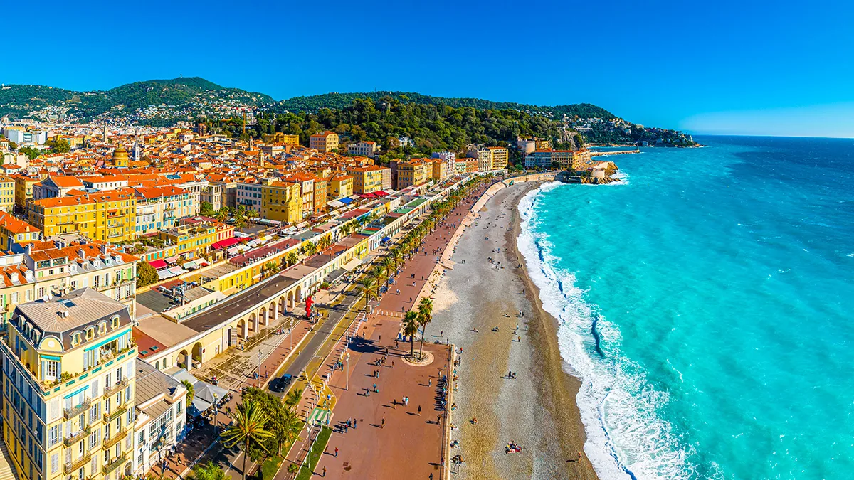 Vue de Nice (Promenade des Anglais) – Côte d’Azur