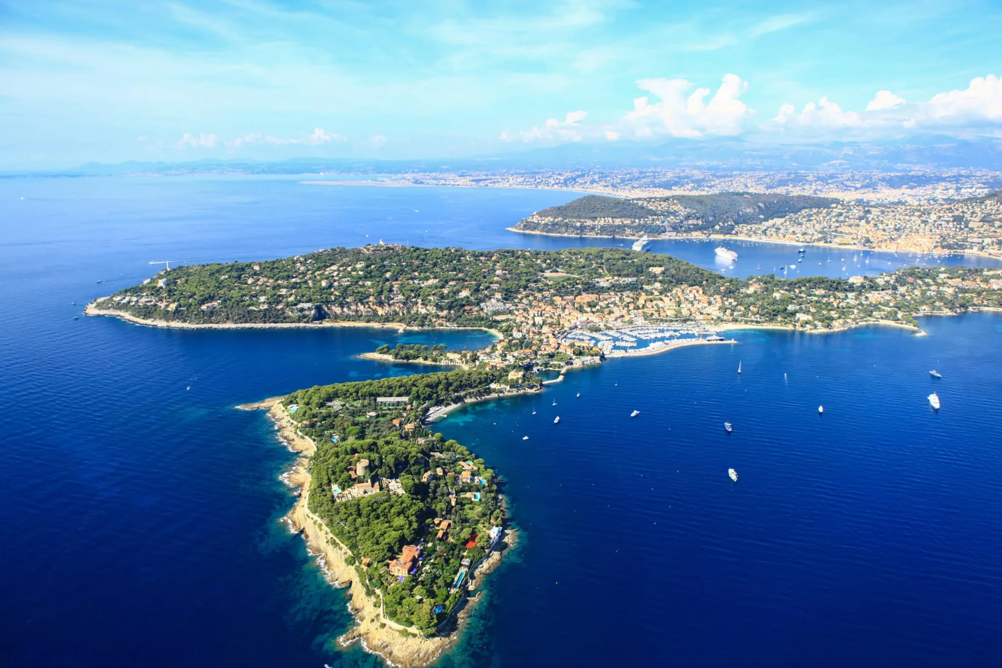 Saint-Jean-Cap-Ferrat — vue du littoral
