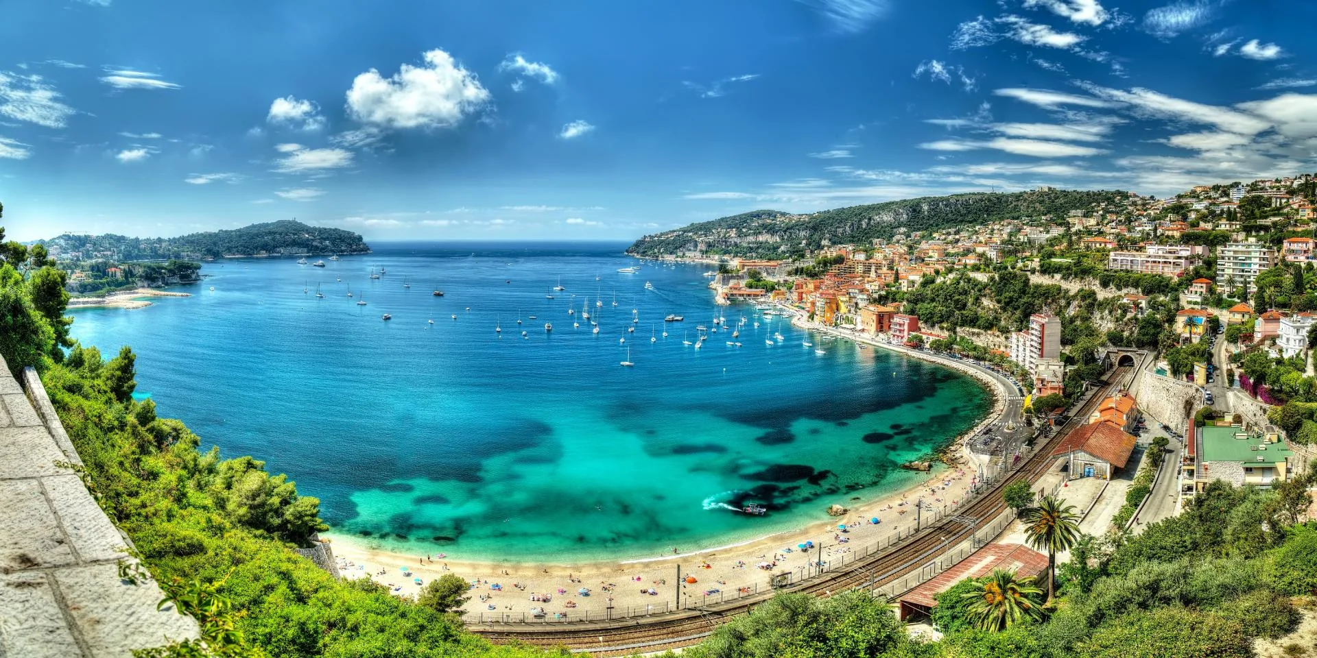 Villefranche-sur-Mer — vue sur la baie