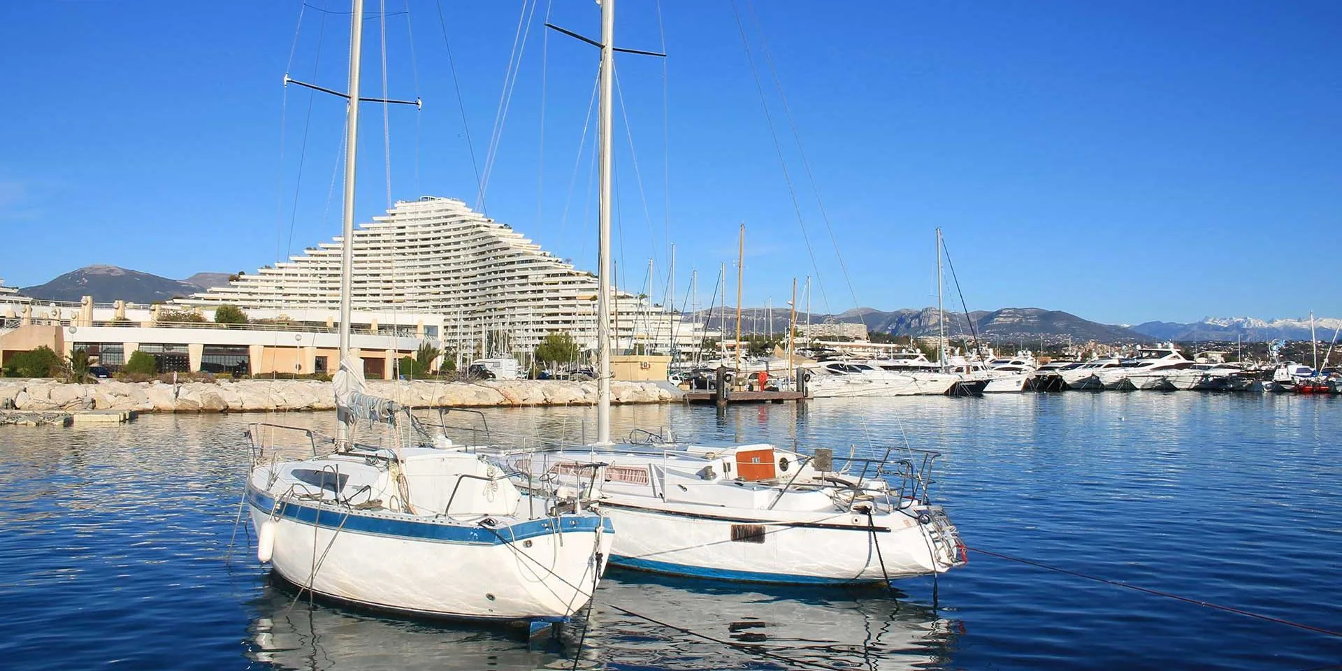 Vue de Villeneuve-Loubet – Alpes-Maritimes